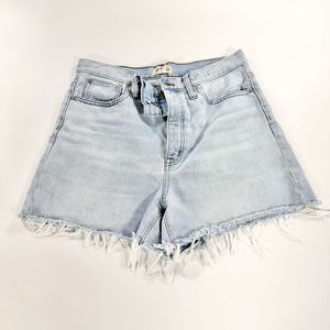 Madewell Light Blue Jean Shorts